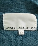 MYSELF ABAHOUSE（マイセルフアバハウス）カーディガン 青 サイズ:46(M位) メンズ/2200698689053