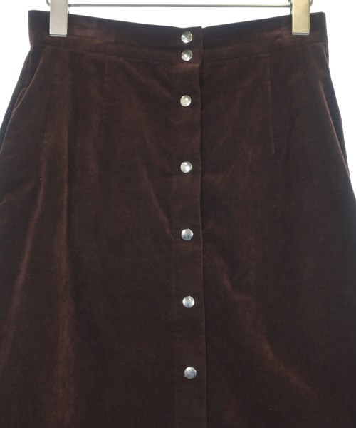 MYSELF ABAHOUSE（マイセルフアバハウス）ロング・マキシ丈スカート 茶 サイズ:M レディース/2200639477152