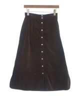 MYSELF ABAHOUSE（マイセルフアバハウス）ロング・マキシ丈スカート 茶 サイズ:M レディース/2200639477152