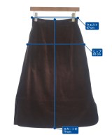 MYSELF ABAHOUSE（マイセルフアバハウス）ロング・マキシ丈スカート 茶 サイズ:M レディース/2200639477152