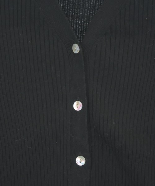 mjuka（ミューカ）カーディガン 黒 サイズ:F レディース/2200618332137