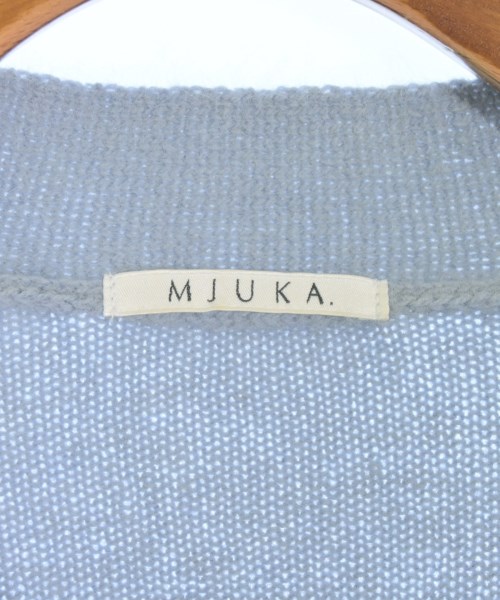 mjuka（ミューカ）カーディガン 青 サイズ:F レディース/2200671615079