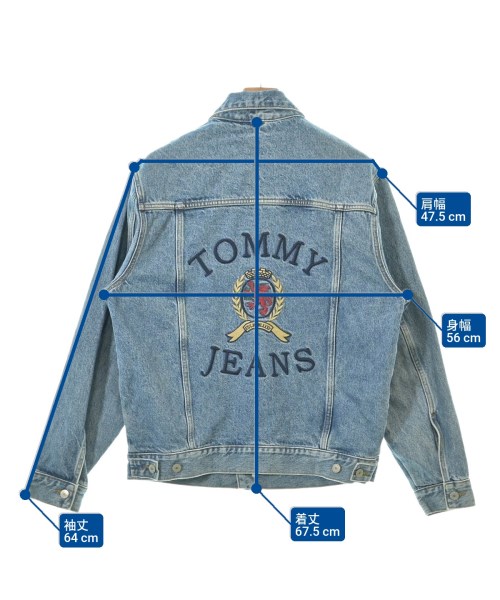TOMMY JEANS（トミージーンズ）デニムジャケット 青 サイズ:S メンズ/2200612235038