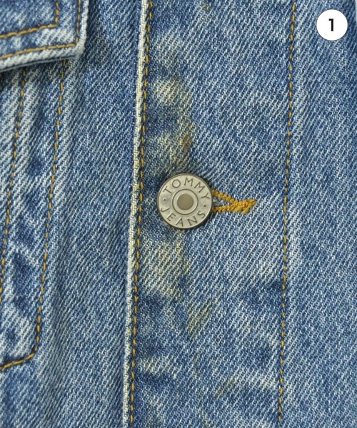 TOMMY JEANS（トミージーンズ）デニムジャケット 青 サイズ:S メンズ/2200612235038
