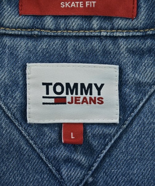 TOMMY JEANS（トミージーンズ）カジュアルシャツ 青 サイズ:L メンズ/2200693581284