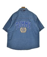 TOMMY JEANS（トミージーンズ）カジュアルシャツ 青 サイズ:L メンズ/2200693581284