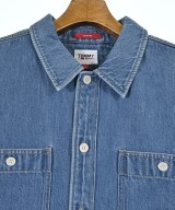 TOMMY JEANS（トミージーンズ）カジュアルシャツ 青 サイズ:L メンズ/2200693581284