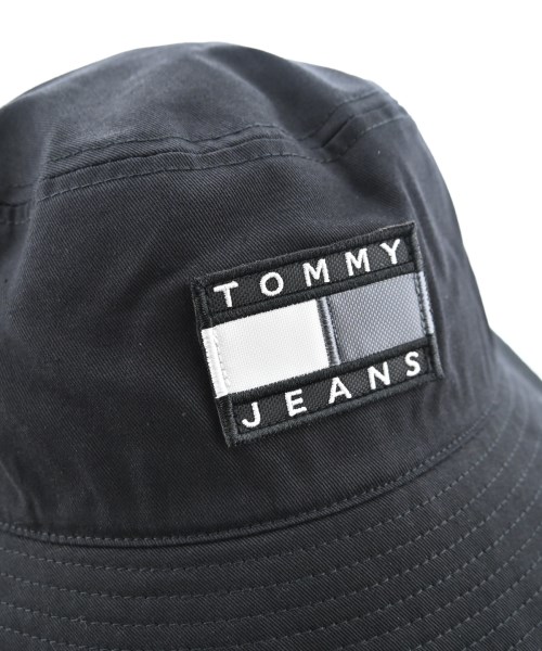 TOMMY JEANS（トミージーンズ）ハット 黒 サイズ:ONE メンズ/2200710693099