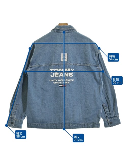 TOMMY JEANS（トミージーンズ）デニムジャケット 青 サイズ:M メンズ/2200708824016