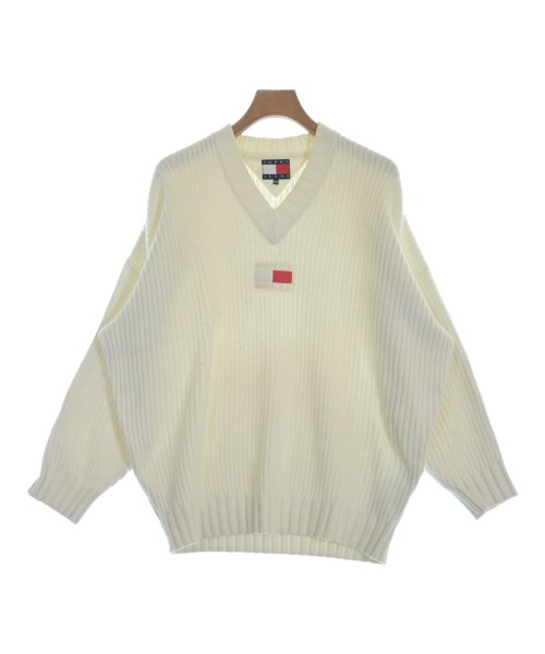 TOMMY JEANS(トミージーンズ)ニット・セーター 白 サイズ:XS/2200649903153