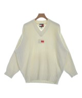 TOMMY JEANS（トミージーンズ）ニット・セーター 白 サイズ:XS メンズ/2200649903153
