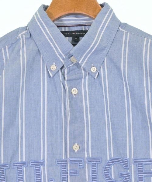 TOMMY JEANS（トミージーンズ）カジュアルシャツ 青 サイズ:M メンズ/2200649903184