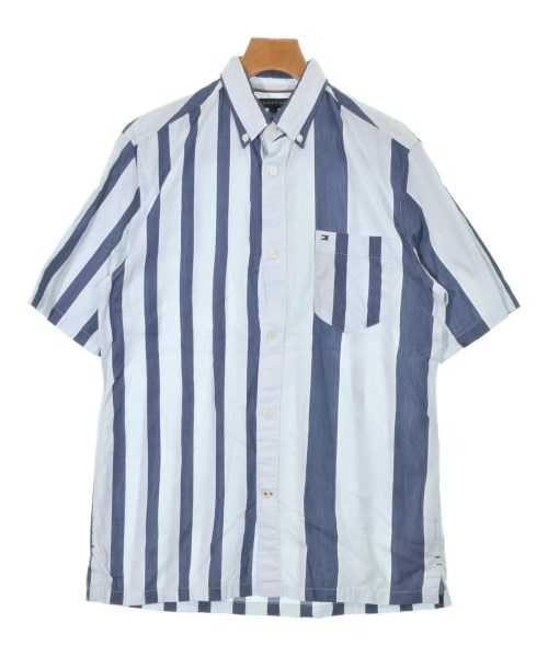 TOMMY JEANS(トミージーンズ)カジュアルシャツ 青 サイズ:S/2200649903207