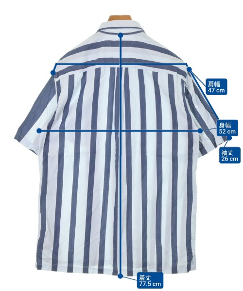 TOMMY JEANS（トミージーンズ）カジュアルシャツ 青 サイズ:S メンズ/2200649903207