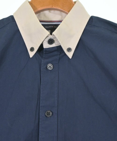 TOMMY JEANS（トミージーンズ）カジュアルシャツ 紺 サイズ:S メンズ/2200649903214