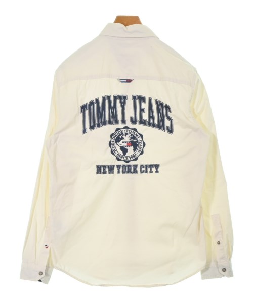 TOMMY JEANS（トミージーンズ）カジュアルシャツ 白 サイズ:XS メンズ/2200649903269