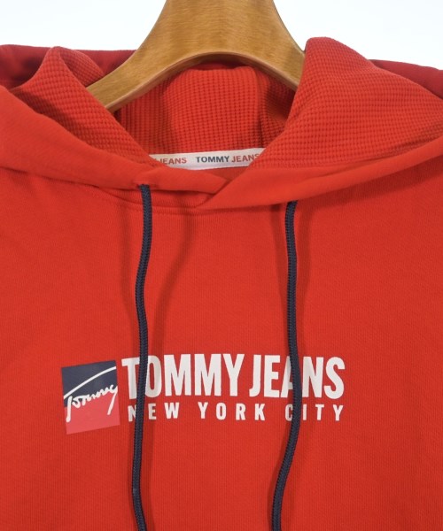 TOMMY JEANS（トミージーンズ）パーカー 赤 サイズ:S メンズ/2200704532014