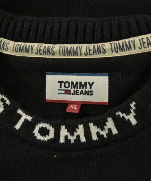 TOMMY JEANS（トミージーンズ）ニット・セーター 黒 サイズ:XL メンズ/2200661989302