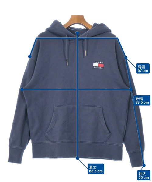 TOMMY JEANS（トミージーンズ）パーカー 紺 サイズ:L メンズ/2200666137029
