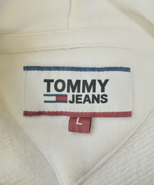 TOMMY JEANS（トミージーンズ）パーカー 白 サイズ:L メンズ/2200666137036