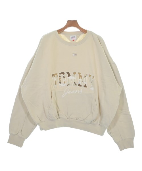 TOMMY JEANS(トミージーンズ)スウェット ベージュ サイズ:XL/2200667228030