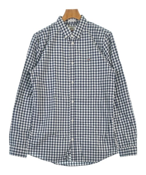 TOMMY JEANS(トミージーンズ)カジュアルシャツ 紺 サイズ:M/2200682639019