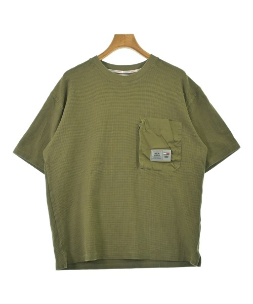 TOMMY JEANS(トミージーンズ)Tシャツ・カットソー カーキ サイズ:M/2200682247078
