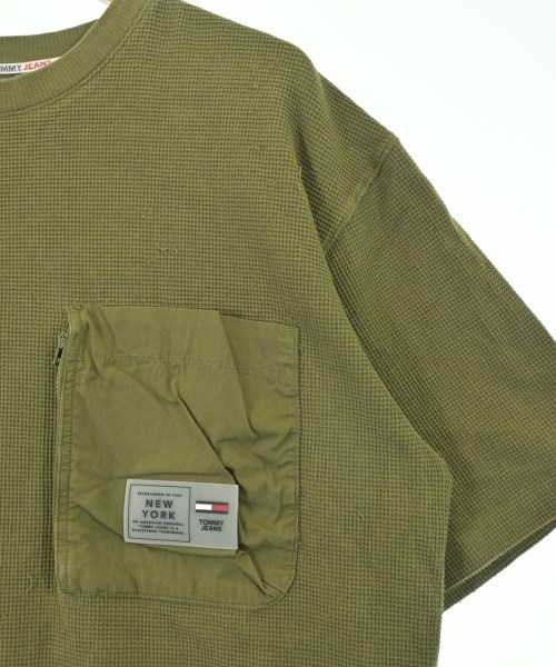 TOMMY JEANS（トミージーンズ）Tシャツ・カットソー カーキ サイズ:M メンズ/2200682247078