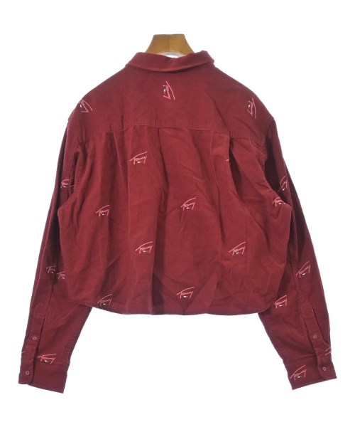 TOMMY JEANS（トミージーンズ）カジュアルシャツ 赤 サイズ:S レディース/2200683314045