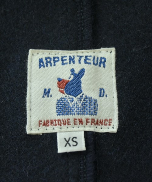 ARPENTEUR（アルペントール）チェスターコート 紺 サイズ:XS メンズ/2200714211053