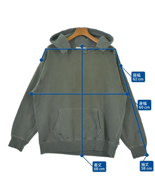 JIEDA（ジエダ）パーカー 青 サイズ:2(M位) メンズ/2200637617147