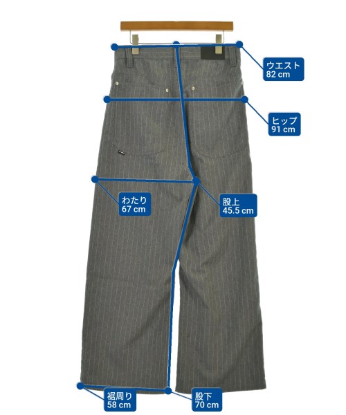 JIEDA（ジエダ）スラックス グレー サイズ:1(S位) メンズ/2200643336025