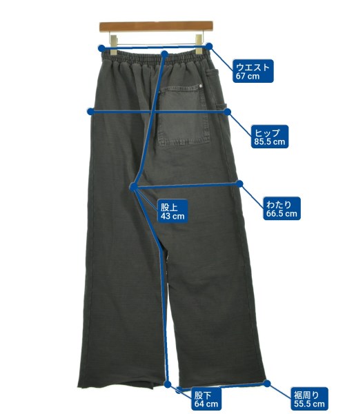 JIEDA（ジエダ）スウェットパンツ グレー サイズ:1(S位) メンズ/2200622778105