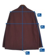 JIEDA（ジエダ）テーラードジャケット 赤 サイズ:2(M位) メンズ/2200632554010