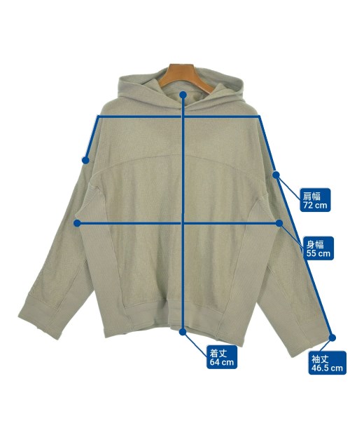 JIEDA（ジエダ）パーカー グレー サイズ:1(S位) メンズ/2200614045154