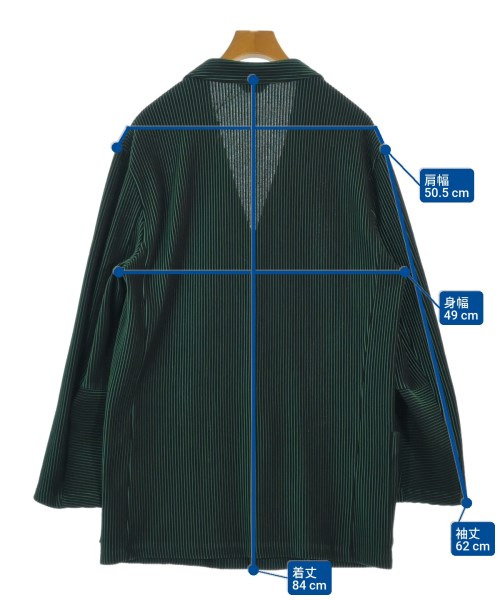 JIEDA（ジエダ）テーラードジャケット 黒 サイズ:2(M位) メンズ/2200619295028