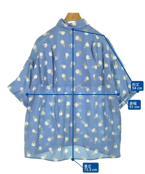 JIEDA（ジエダ）カジュアルシャツ 青 サイズ:2(M位) メンズ/2200615620169