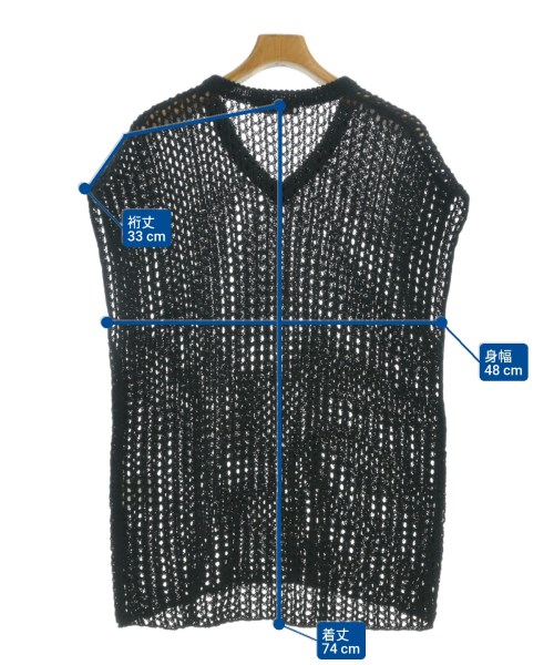 JIEDA（ジエダ）ニット・セーター 黒 サイズ:2(M位) メンズ/2200675278065