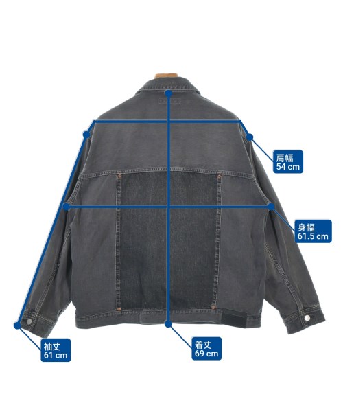 JIEDA（ジエダ）デニムジャケット グレー サイズ:2(M位) メンズ/2200679669159