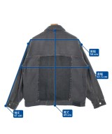 JIEDA（ジエダ）デニムジャケット グレー サイズ:2(M位) メンズ/2200679669159