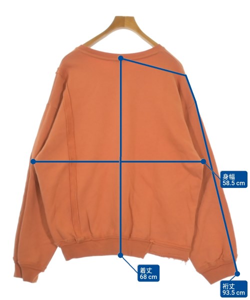 JIEDA（ジエダ）スウェット オレンジ サイズ:2(M位) メンズ/2200655971047