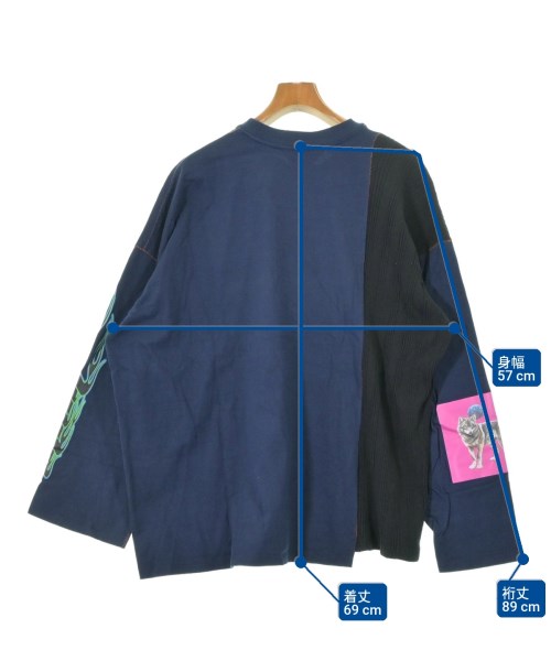 JIEDA（ジエダ）Tシャツ・カットソー 紺 サイズ:ONE メンズ/2200629754133