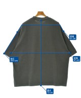 JIEDA（ジエダ）Tシャツ・カットソー グレー サイズ:3(L位) メンズ/2200703619624