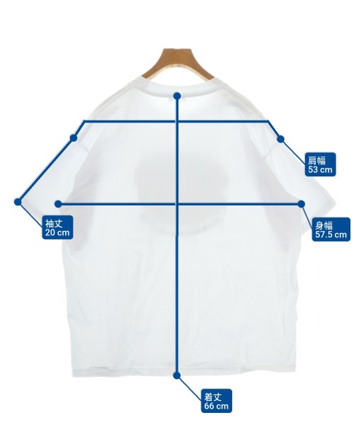 JIEDA（ジエダ）Tシャツ・カットソー 白 サイズ:1(S位) メンズ/2200664882204