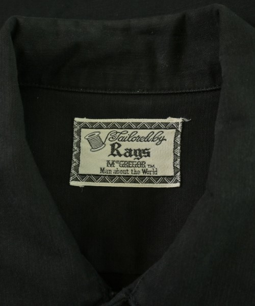 RAGS McGREGOR（ラグスマックレガー）カジュアルシャツ 黒 サイズ:M メンズ/2200691744070