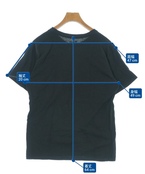 RAGS McGREGOR（ラグスマックレガー）Tシャツ・カットソー 黒 サイズ:M メンズ/2200698762039