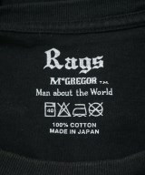 RAGS McGREGOR（ラグスマックレガー）Tシャツ・カットソー 黒 サイズ:M メンズ/2200698762039