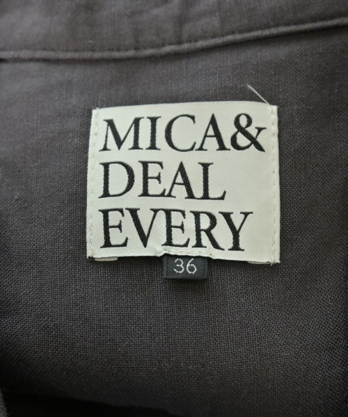 MICA&DEAL（マイカアンドディール）ワンピース グレー サイズ:36(S位) レディース/2200633300098