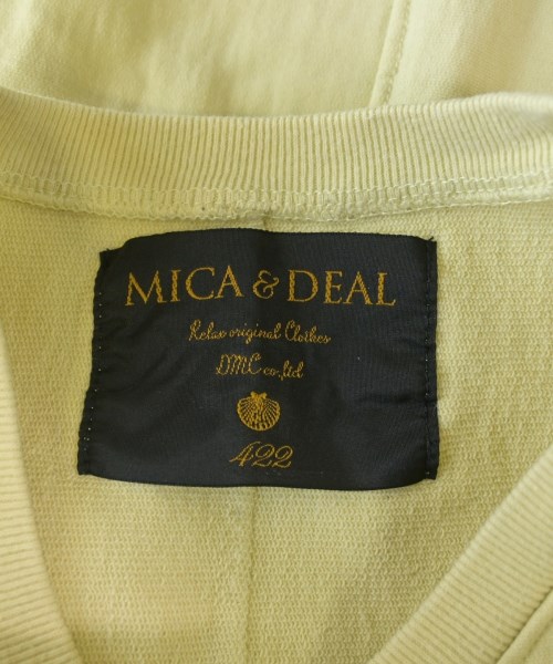 MICA&DEAL（マイカアンドディール）スウェット ベージュ サイズ:F レディース/2200610347047
