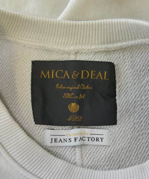 MICA&DEAL（マイカアンドディール）スウェット グレー サイズ:F レディース/2200610347078